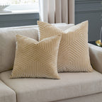 Evoke Cut Velvet Cushion