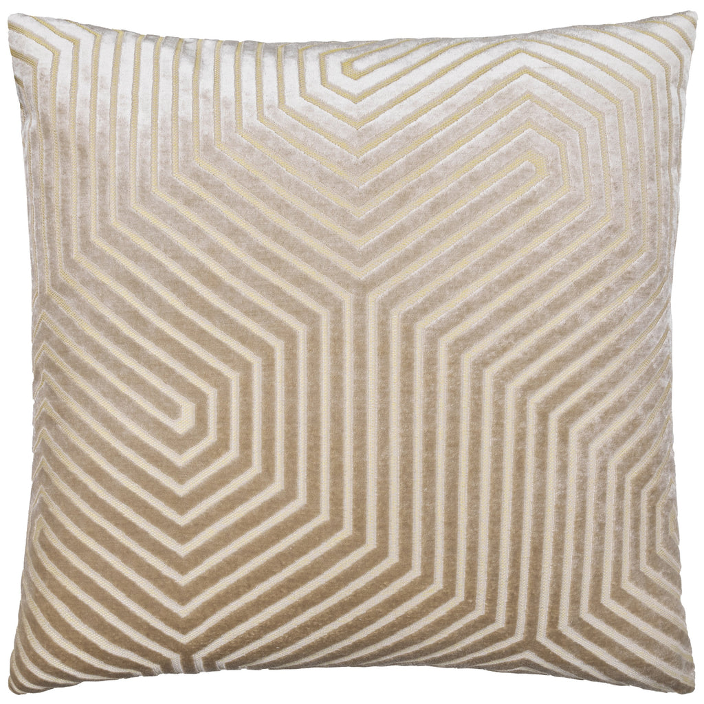 Evoke Cut Velvet Cushion
