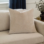 Evoke Cut Velvet Cushion