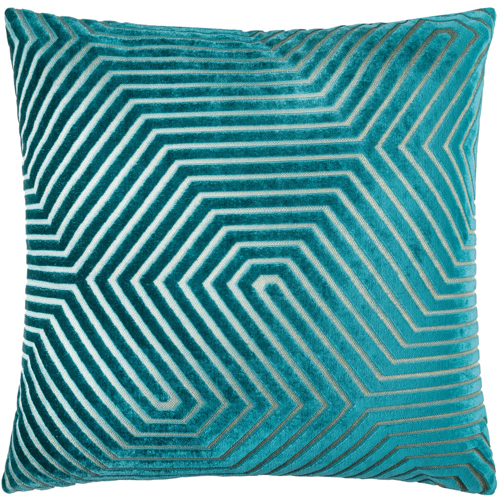 Evoke Cut Velvet Cushion