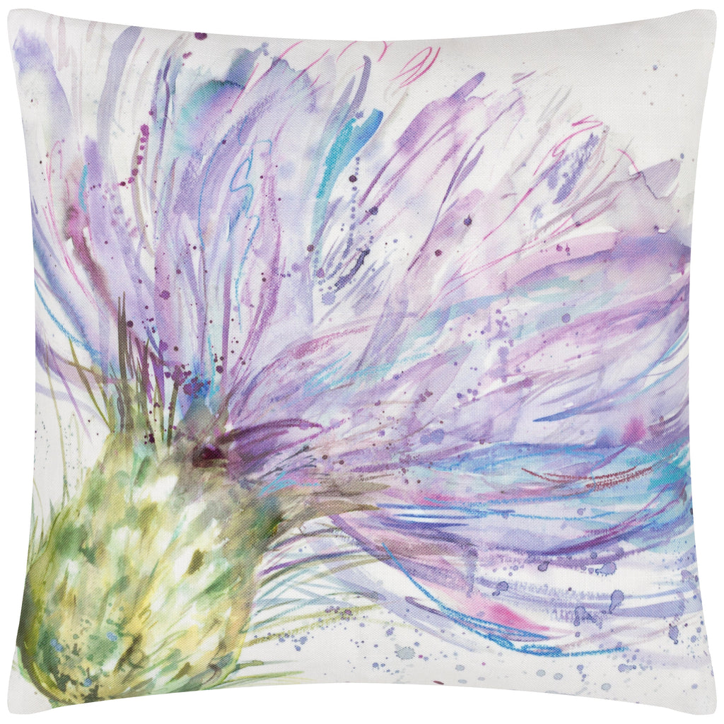 Expressive Thistle Outdoor Cushion