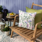 Expressive Thistle Outdoor Cushion