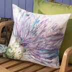 Expressive Thistle Outdoor Cushion
