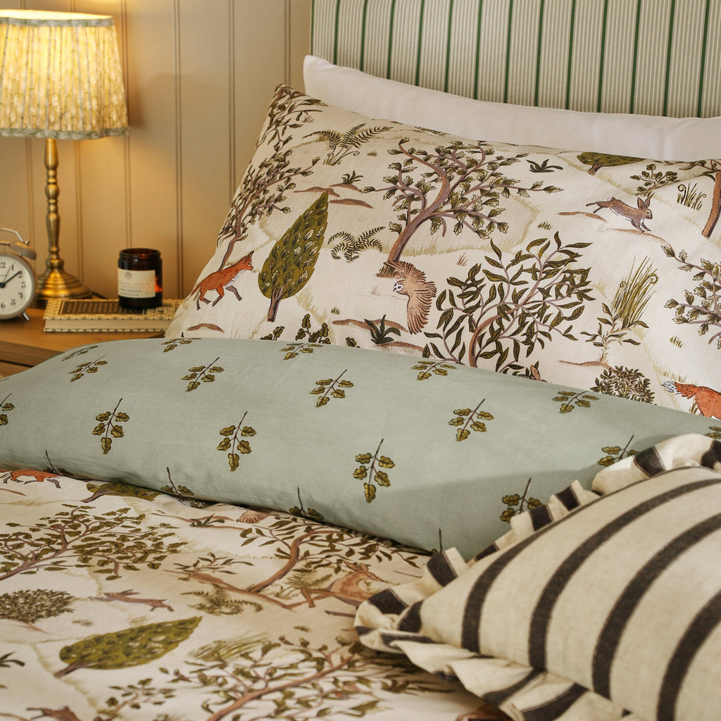 Fable Printed Reversible Duvet Cover Set