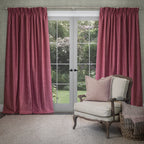 Farley Woven Chenille Pencil Pleat Curtains