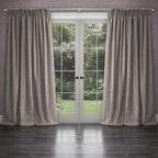 Farley Woven Chenille Pencil Pleat Curtains