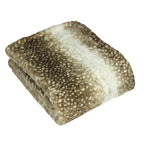 Fawn Faux Fur Throw