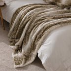 Fawn Faux Fur Throw