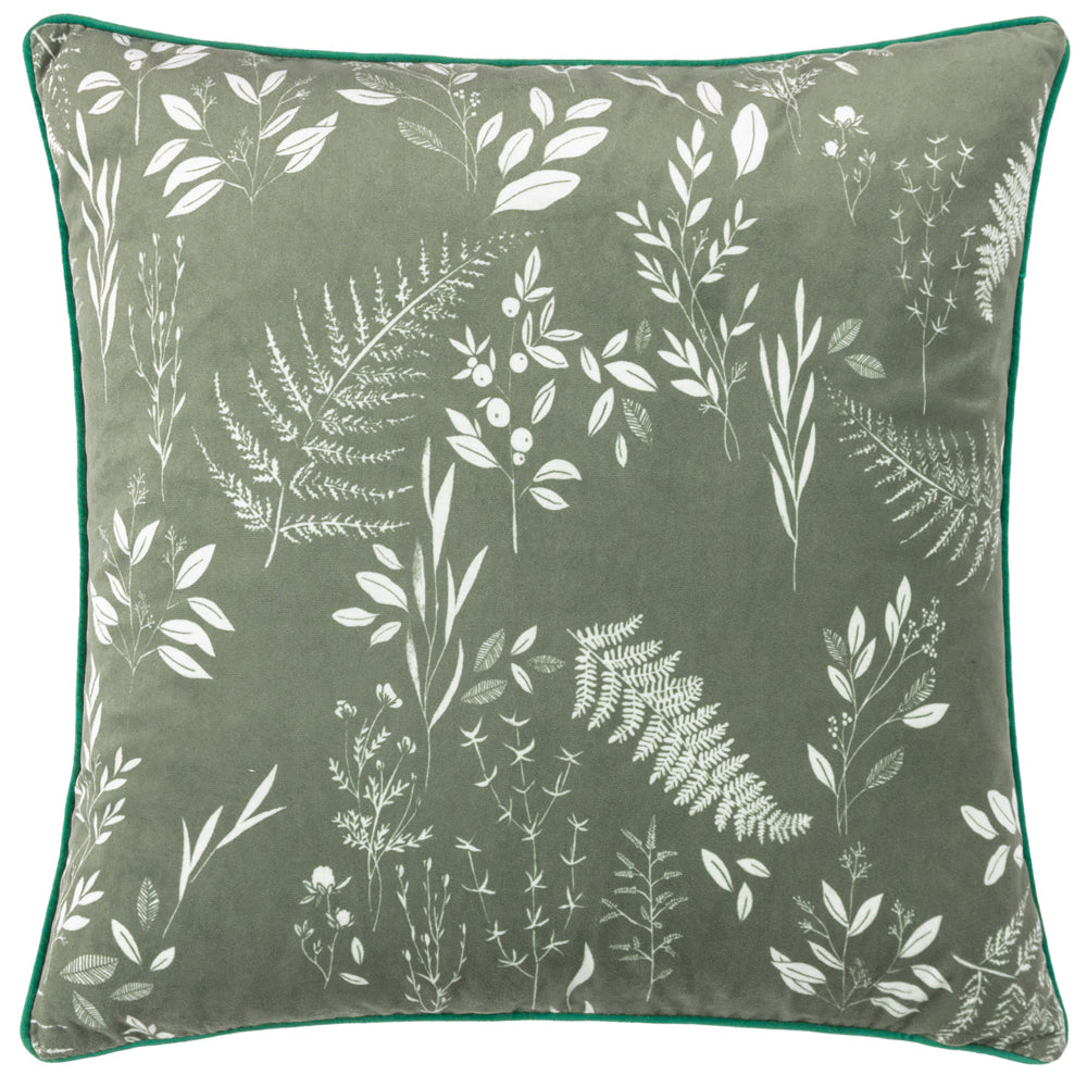 Fearne Printed Velvet Cushion