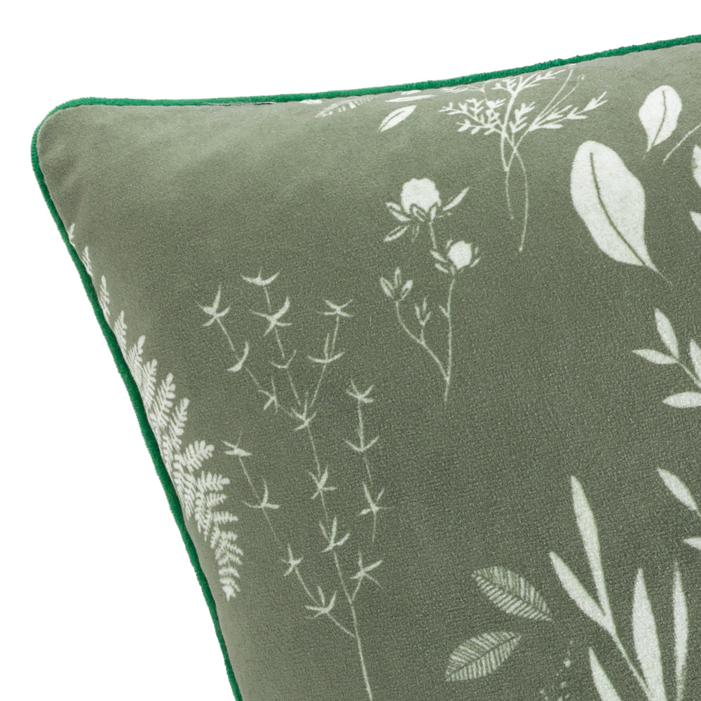 Fearne Printed Velvet Cushion