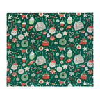 Festive Treats Printed Fleece Throw
