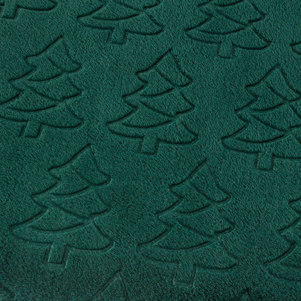 Festive Trees Fleece Throw