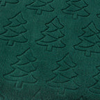 Festive Trees Fleece Throw