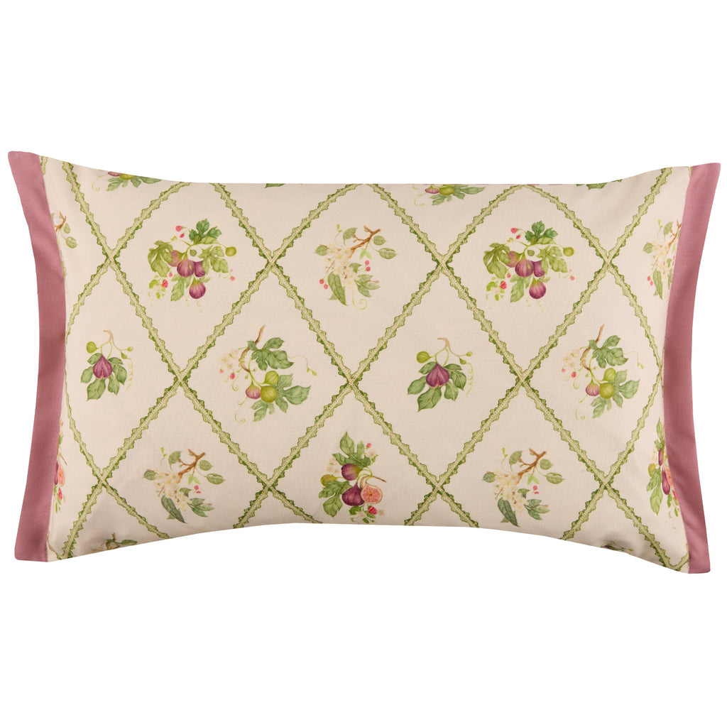 Fig Trellis Printed Outdoor Cushion