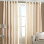 Fiji Faux Silk Eyelet Curtains