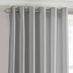 Fiji Faux Silk Eyelet Curtains