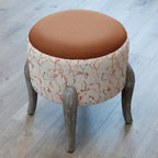 Carrara Printed Finn Footstool