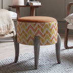 Savannah Printed Finn Footstool