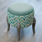 Savannah Printed Finn Footstool