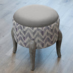 Savannah Printed Finn Footstool