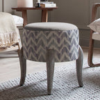 Savannah Printed Finn Footstool