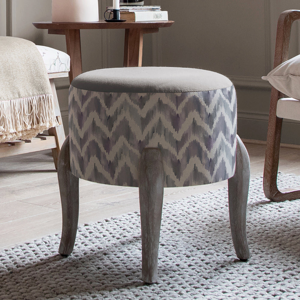 Savannah Printed Finn Footstool
