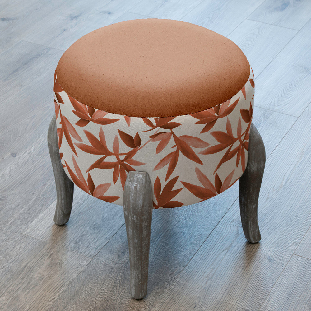Silverwood Printed Finn Footstool