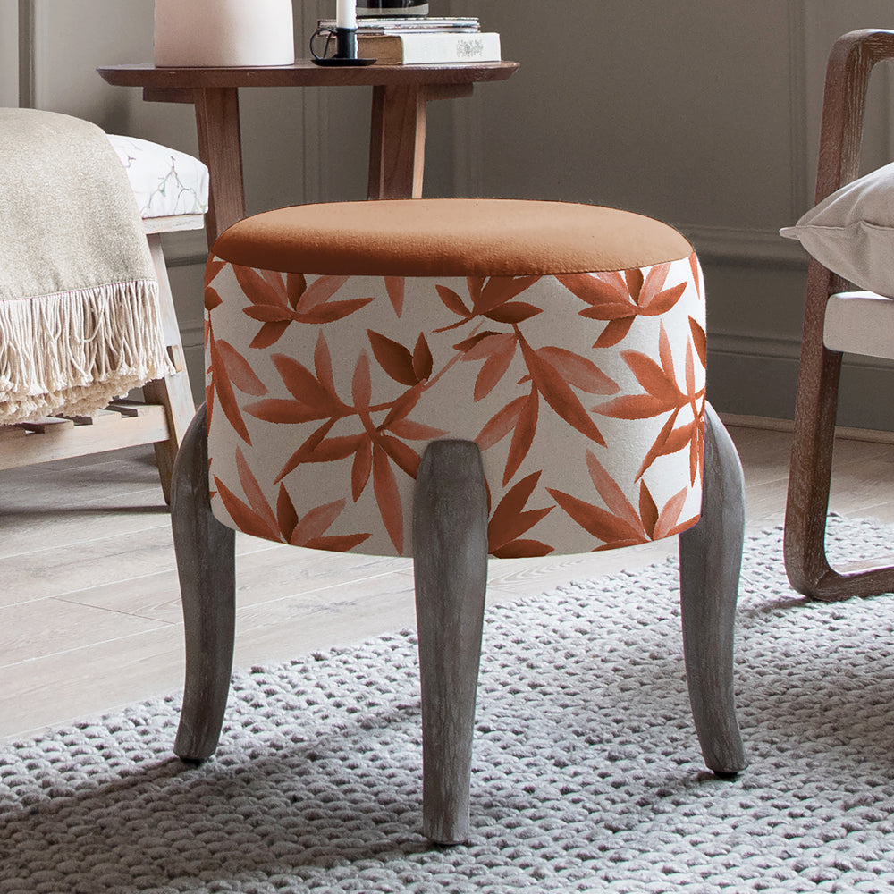 Silverwood Printed Finn Footstool