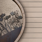 Fleur Et Faune Circle Antique Mirror