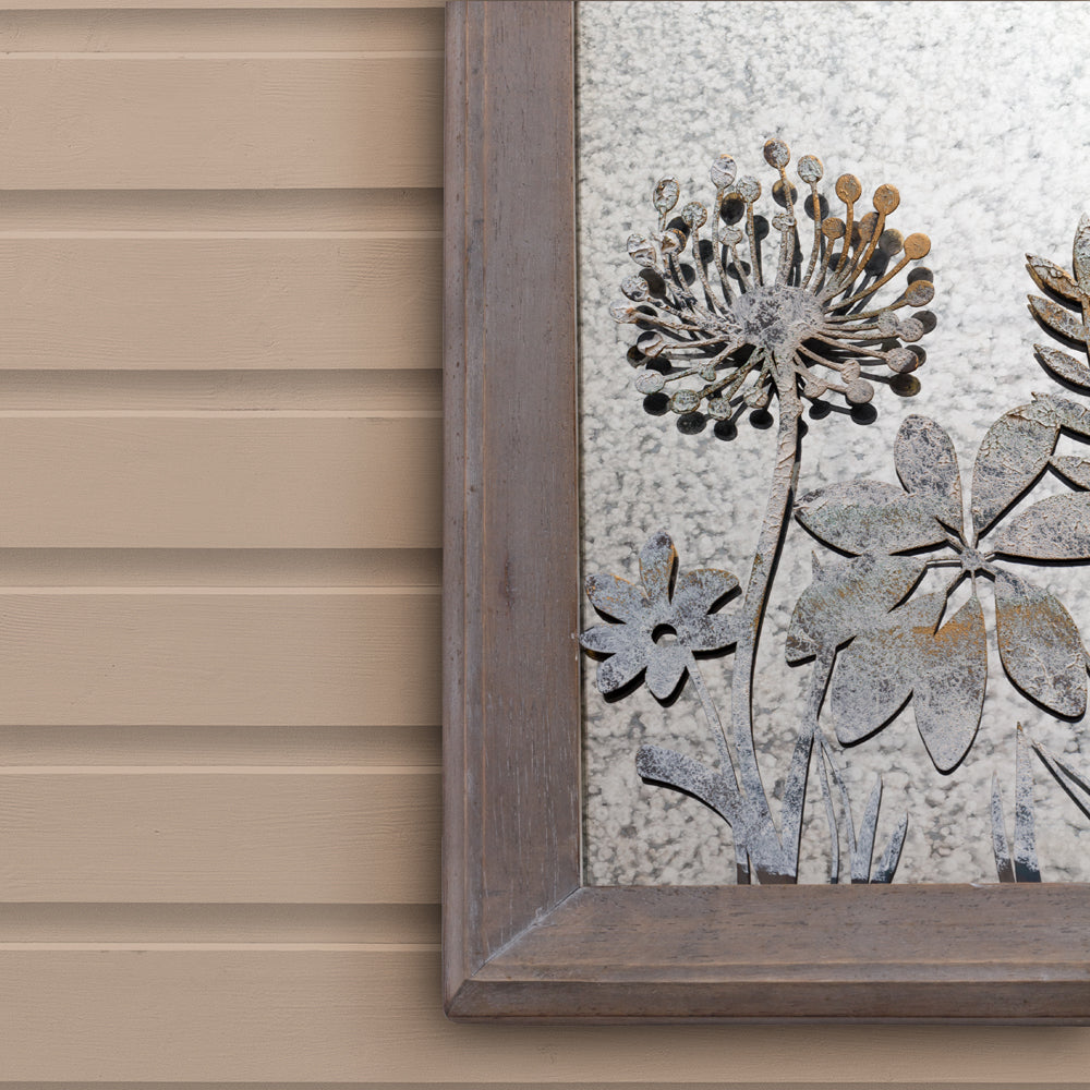 Fleur Et Faune Square Antique Mirror