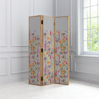 Florabunda Solid Wood Room Divider
