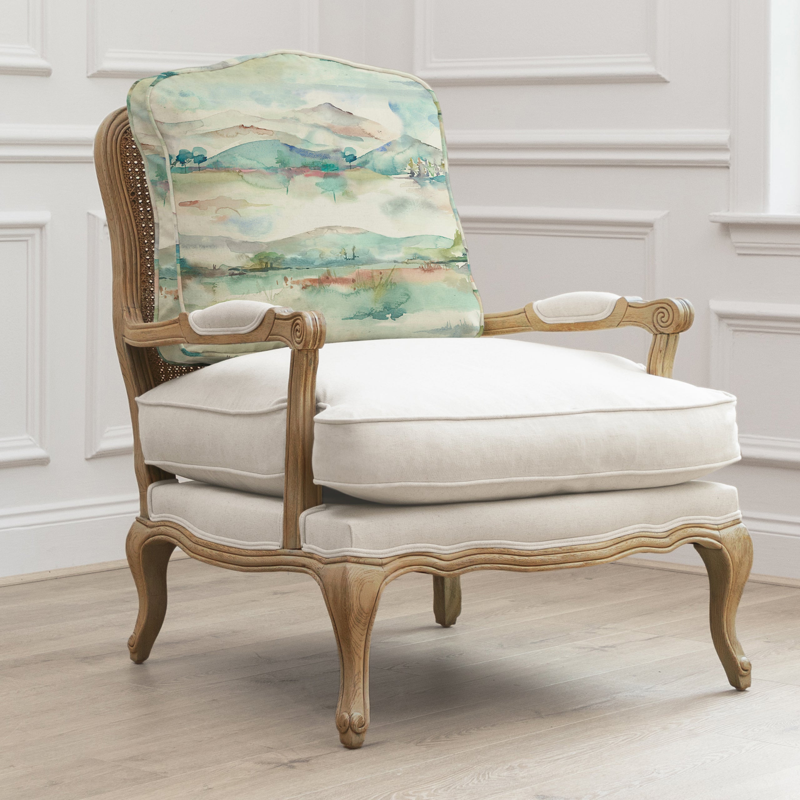 Russet Shores Printed Florence Chair