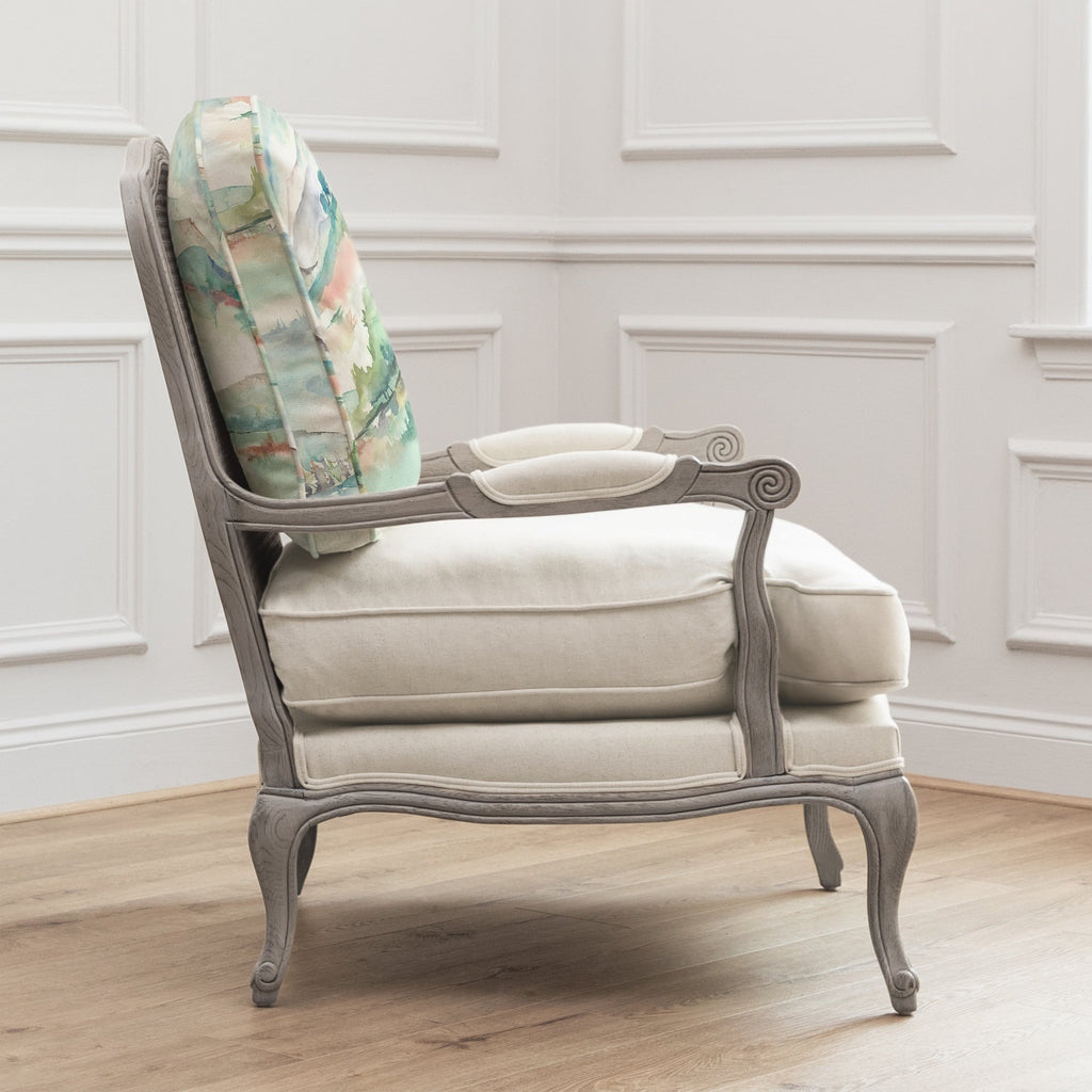 Russet Shores Printed Florence Chair