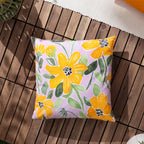 Flowers Trending Outdoor Cushion