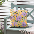 Flowers Trending Outdoor Cushion