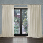 Focus Sheer Woven Pencil Pleat Curtains