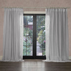 Focus Sheer Woven Pencil Pleat Curtains
