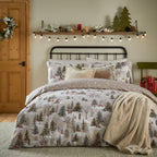 Forest Festivities Brushed Cotton Duvet Cover Set