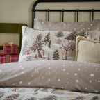 Forest Festivities Brushed Cotton Duvet Cover Set