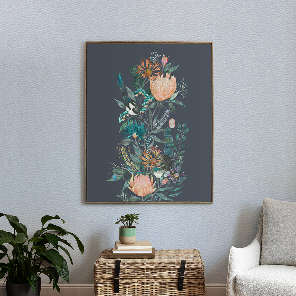 Fortazela Framed Canvas