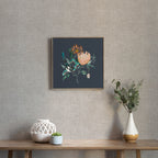 Fortazela Sapphire Framed Canvas