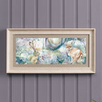 Fox and Hare Framed Print