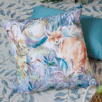 Fox And Hare Outdoor Cushion True