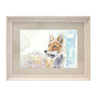 Foxy Framed Print