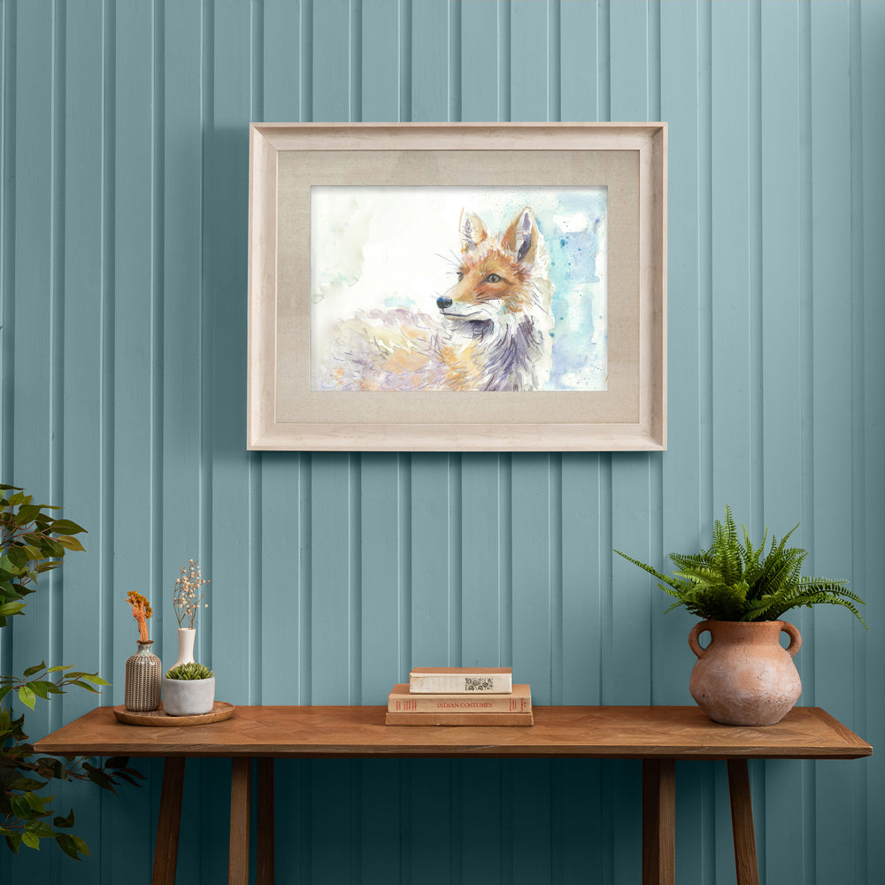 Foxy Framed Print
