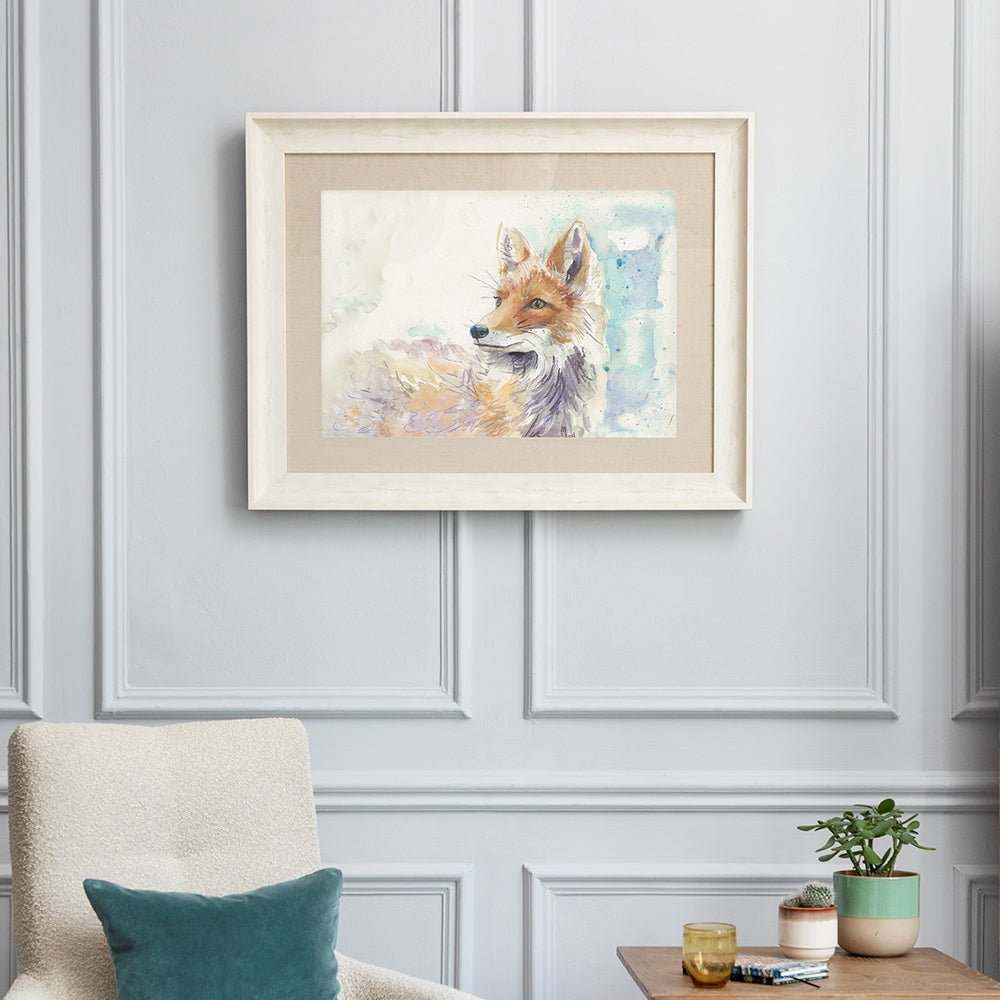 Foxy Framed Print