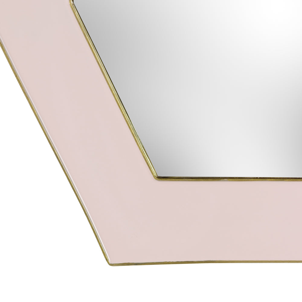 Framed Octagonal Wall Mirror