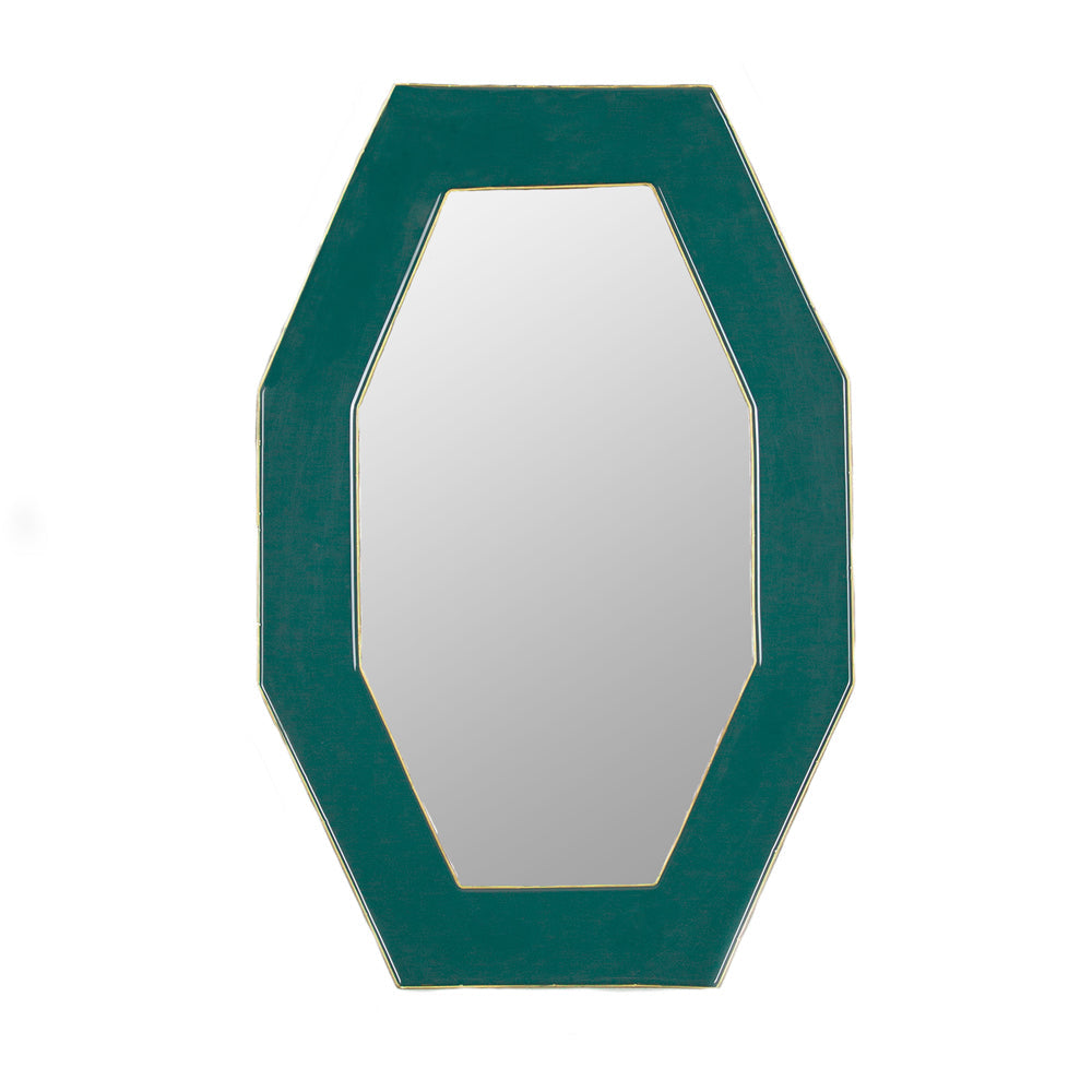 Framed Octagonal Wall Mirror