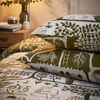Frida Abstract Printed Reversible Duvet Cover Set