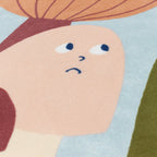 Funguys Friends Piped Velvet Cushion